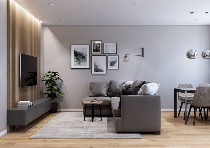 meuble tv tasseau bois