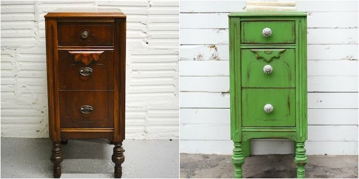1001 + Idées Comment Peindre Un Meuble Ancien | Furniture, Diy à Patiner Un Meuble Ancien