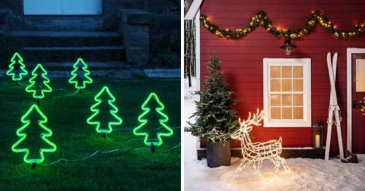 11 Idées De Décoration De Noël Lumineuse Pour L'Extérieur concernant Idee Deco Exterieur