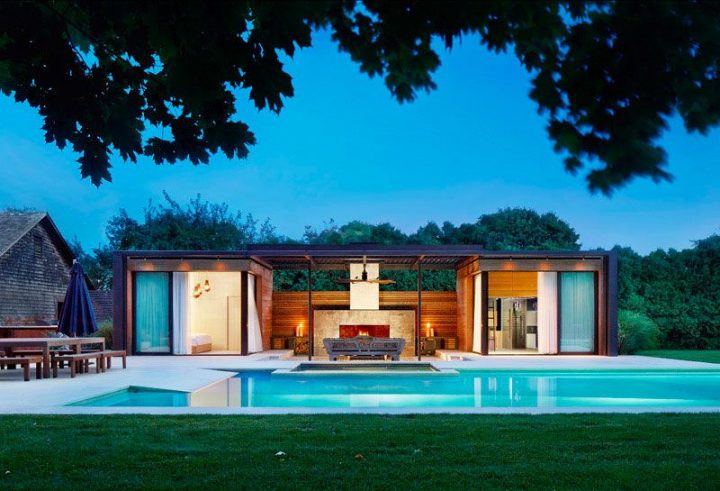 11 Idées Pour Intégrer Un Pool House Moderne À Coté De avec Idees Pool House Piscine