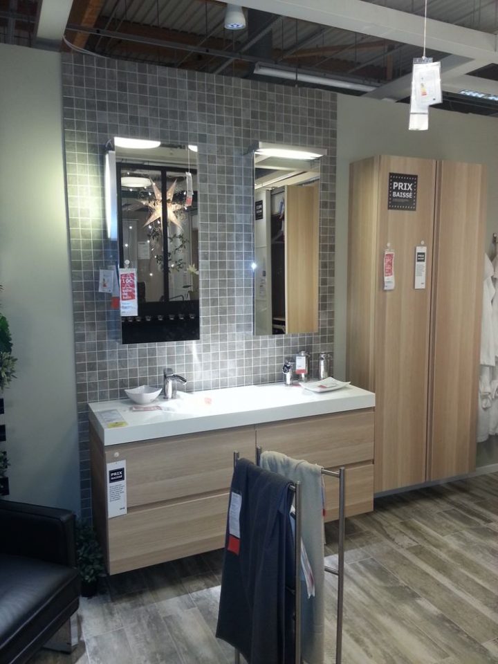 114 Best Déco Sdb Images On Pinterest | Bathroom, Half avec Ikea Salle De Bain