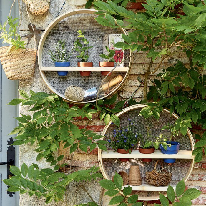 117 Best Diy Jardin Images On Pinterest | Balcony Ideas destiné Etagere De Jardin