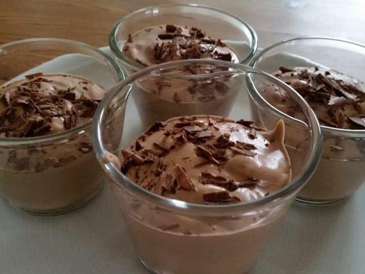 weiße mousse au chocolat ohne ei