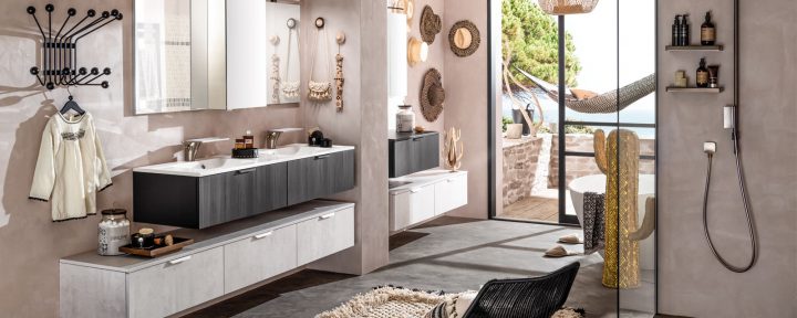 12 Meuble Salle De Bain Suspendus Design | Guide Artisan dedans Meuble Salle De Bain Décalé