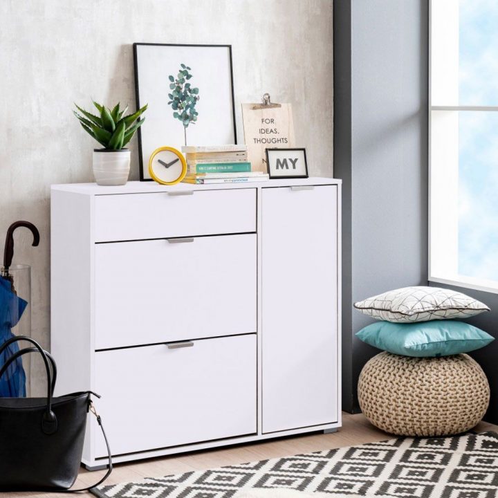 15 Meubles À Chaussures Malins À Adopter | Mobilier De Salon à Meuble Chaussures But