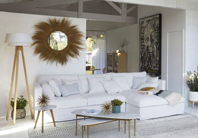 16 Idées De Salons Blancs Canons En Images – Elle Décoration pour Idee De Salon 16 Idées De Salons Blancs Canons En Images – Elle Décoration pour Idee De Salon