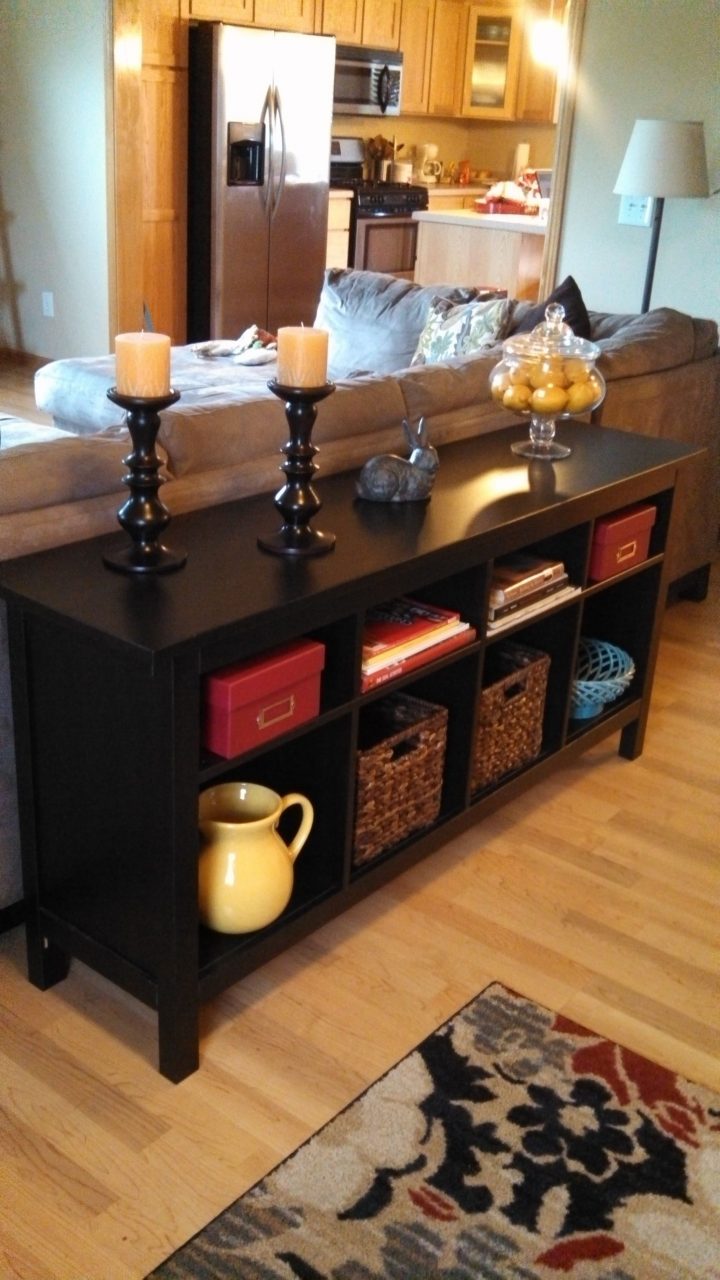 17 Models Diy Sofa Table To Decorating Behind Couch | Meuble dedans Meuble Derriere Canapé