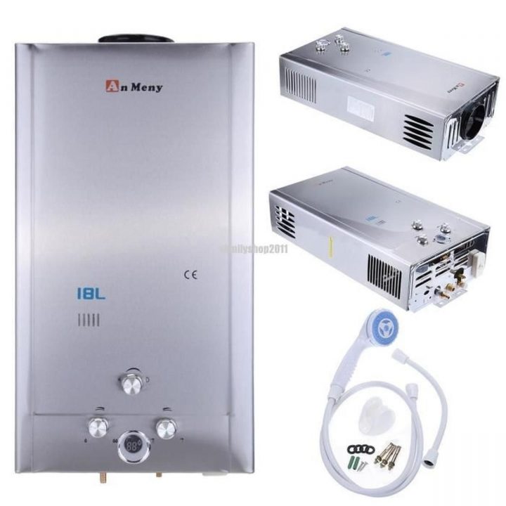 18L 32Kw Lpg Chauffe-Eau Instantané À Gaz Propane Avec destiné Chauffe Eau Instantané Douche