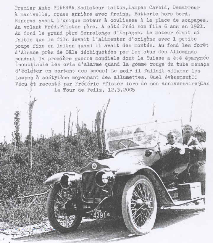 1921- La Voiture Fred Pfister, Fondateur De Meubles serapportantà Pfister Meubles