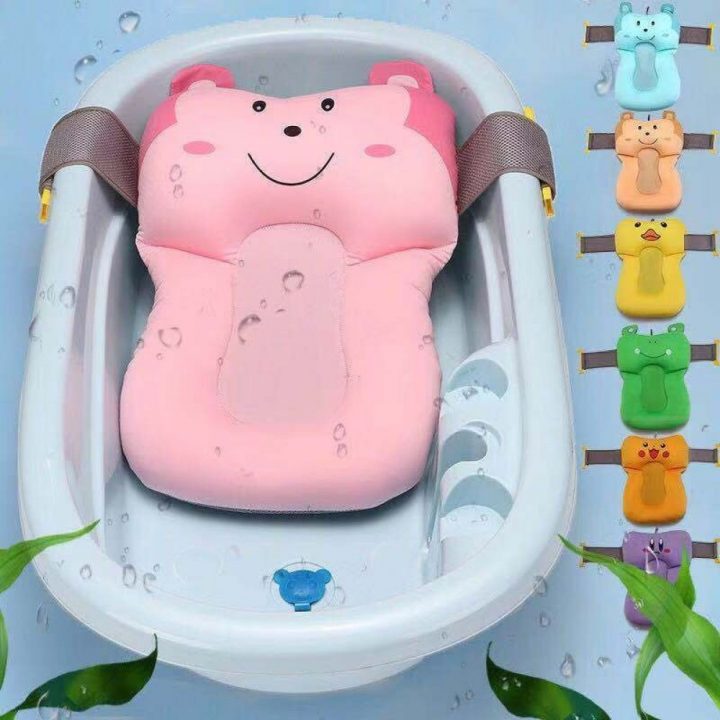1Pc Portable Bébé Antidérapant Baignoire Nouveau-Né Coussin pour Baignoire Bebe Pour Douche