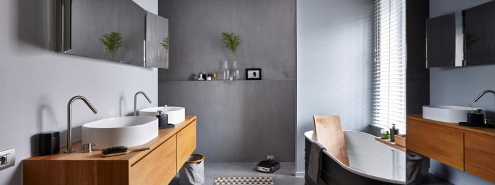 2 Idées Pour Rénover Votre Douche À L'italienne Leroy Merlin dedans Beton Ciré Salle De Bain Leroy Merlin