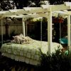 20 Belles Idées De Lit Suspendu Sur La Terrasse Et Dans Le encequiconcerne Lit Suspendu Jardin