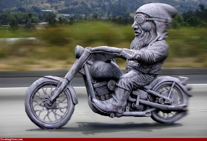 21 Best Biker Gnomes Images On Pinterest | Biker Gnomes intérieur Nain De Jardin Fuck