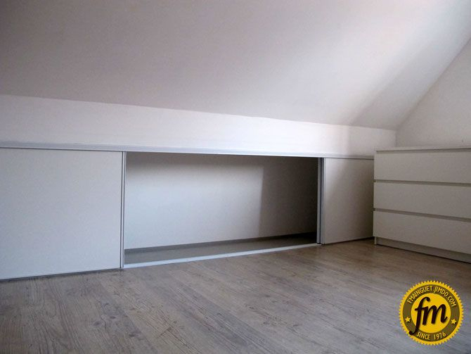 21 Best Placard Sous Pente Images On Pinterest | Bricolage destiné Meuble Mansarde