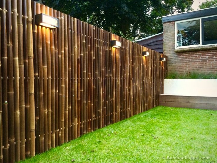 25 Bamboo Fencing Ideas For Garden, Terrace Or Balcony concernant Separation De Jardin