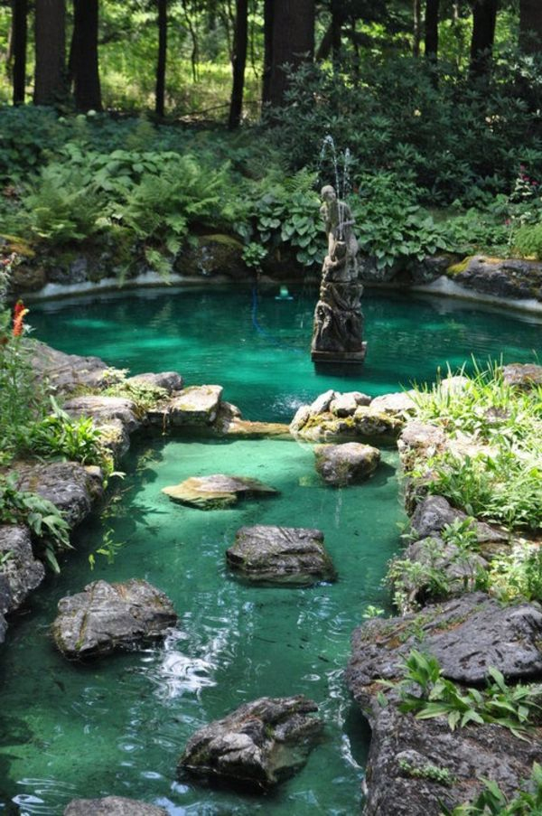 27 Idéés Pour Le Bassin De Jardin Préformé , Hors Sol encequiconcerne Bassin De Jardin Préformé