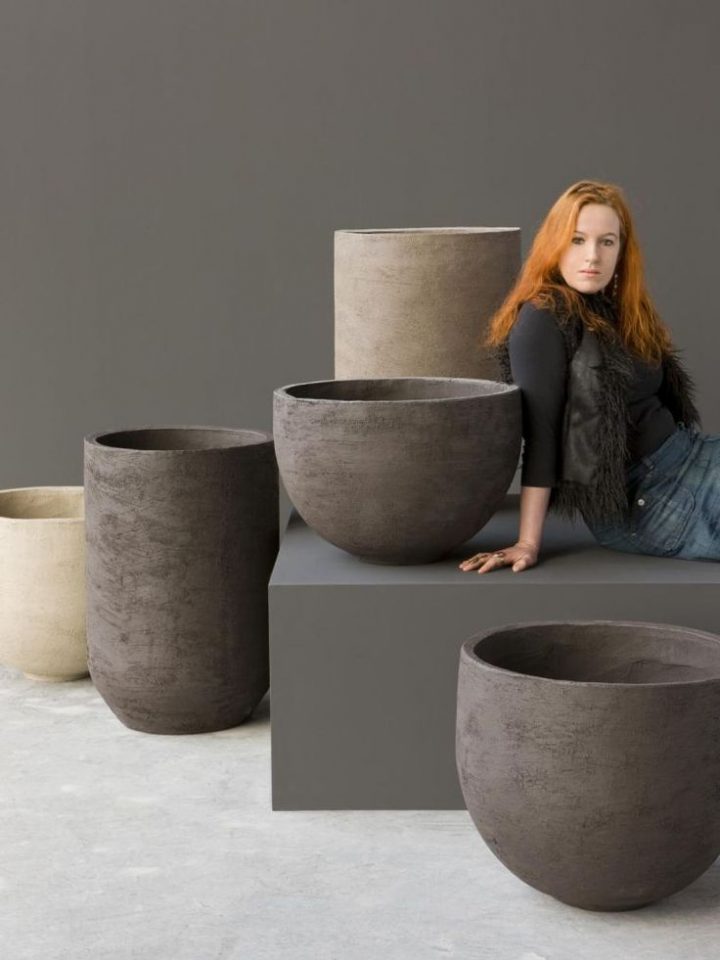 4 Créateurs Modernes De Pots Design Et Jardinières De tout Grande Poterie De Jardin