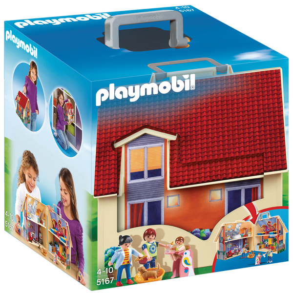 5167-Maison Transportable – Playmobil Dollhouse Playmobil dedans Maison De Jardin Jouet