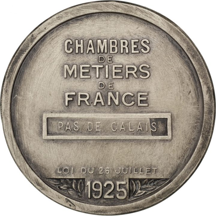 #68660 Chambres Des Métiers De France, Médaille : Sup serapportantà Chambre Des Metiers 63