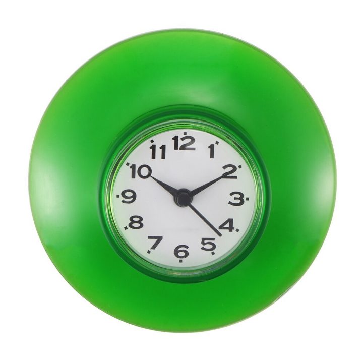7.5 Cm Silicone Étanche Sucker Horloge Pour Cuisine Salle De concernant Minuteur Douche