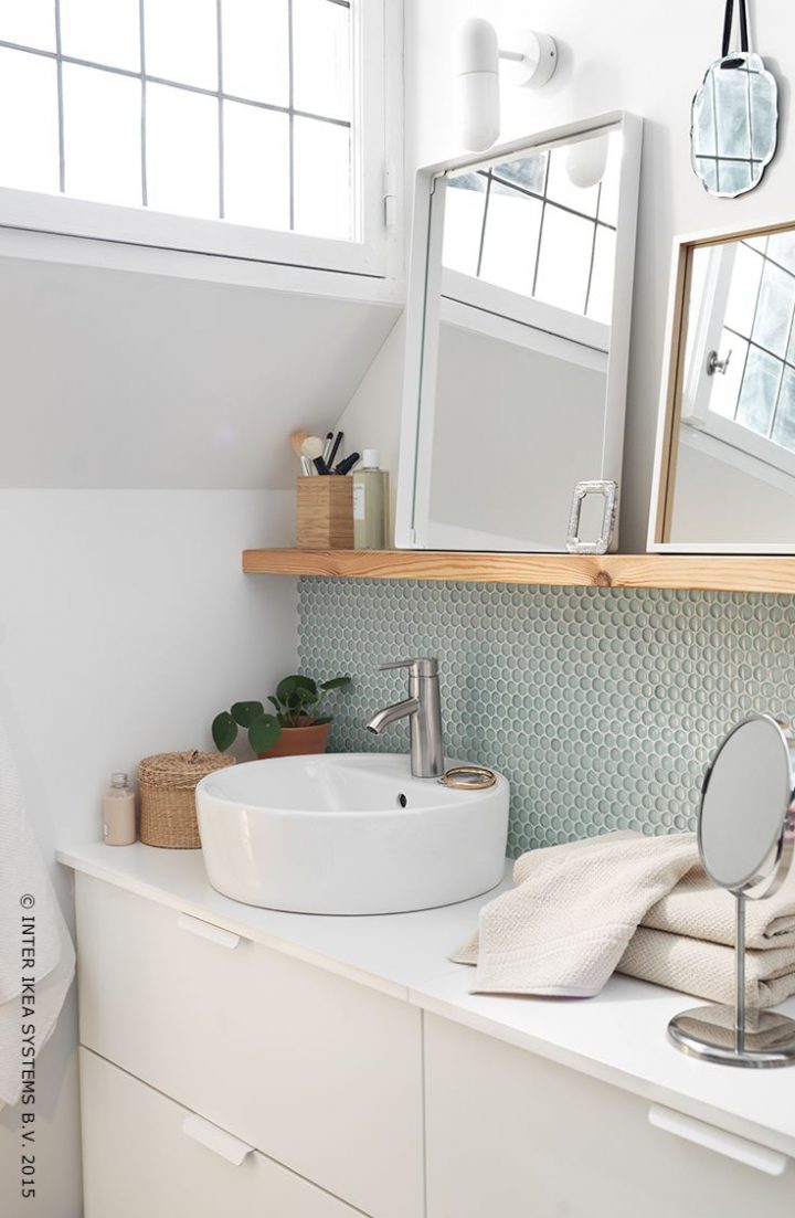 83 Best Salle De Bain Images On Pinterest | Bathroom serapportantà Salle De Bain Ikea
