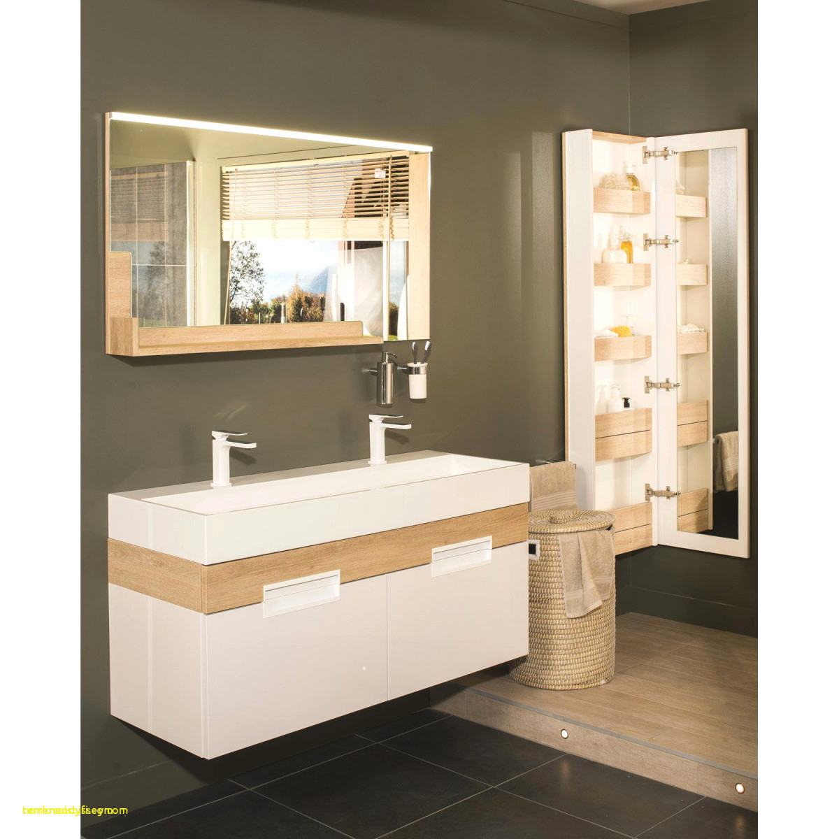 85 Idées De Design Meuble Salle De Bain Noir Laqué intérieur Meuble Salle De Bain Noir Laqué