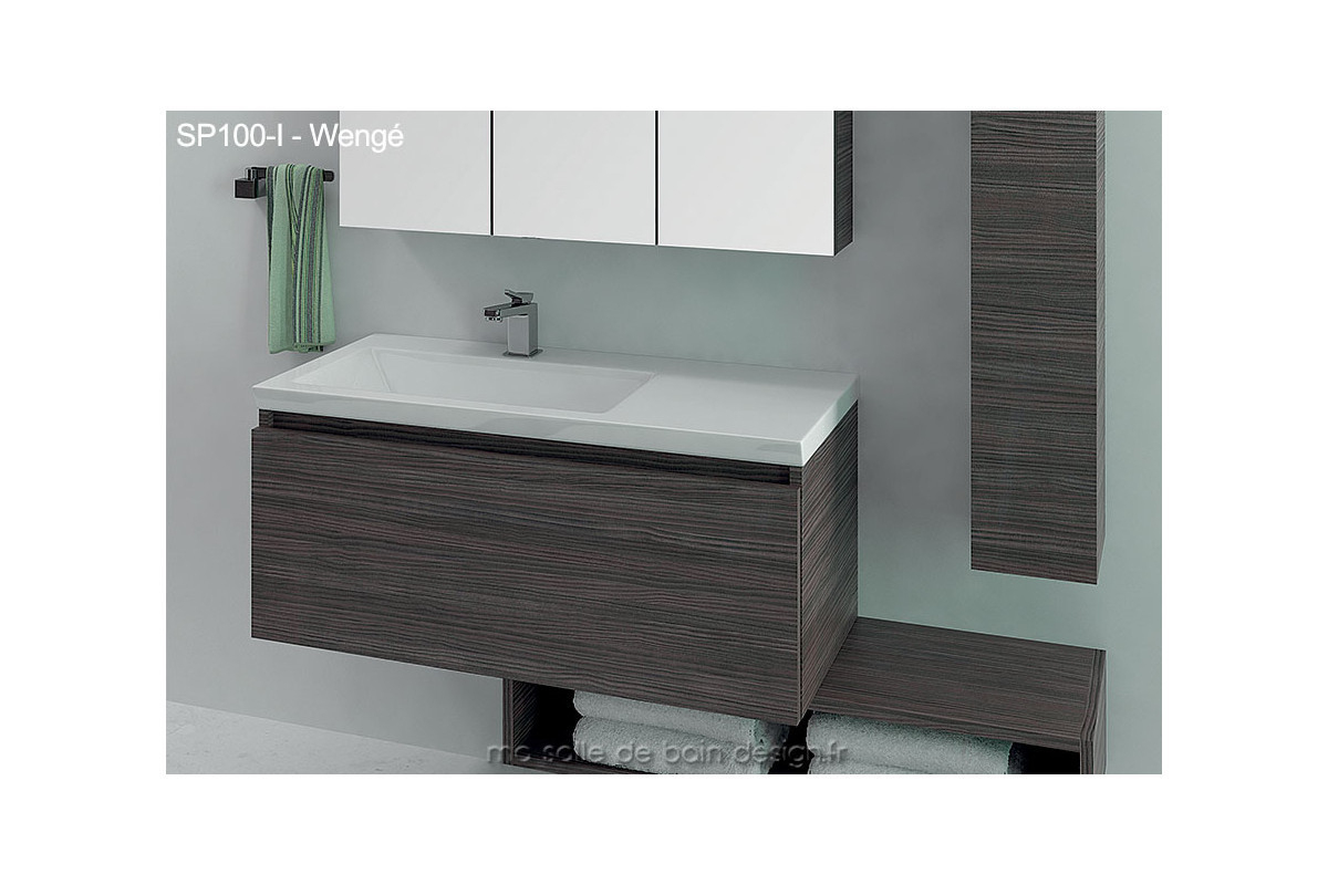 87 Des Idées Meuble Vasque 100 Cm intérieur Vasque 100 Cm 2 Robinets