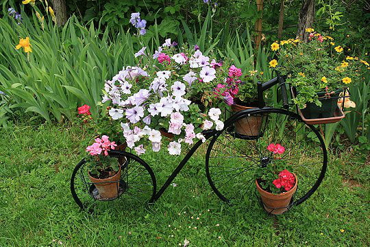 A Bicyclette encequiconcerne Velo Deco Jardin