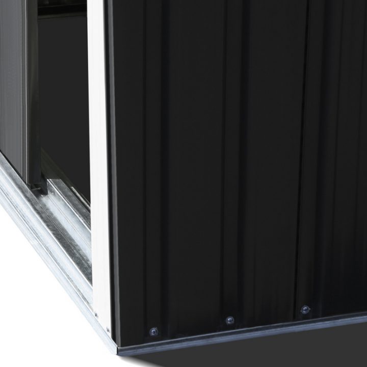 Abri De Jardin 1.3 M² Gris En Acier Galvanisé pour Abri De Jardin Galvanisé Abri De Jardin 1.3 M² Gris En Acier Galvanisé pour Abri De Jardin Galvanisé