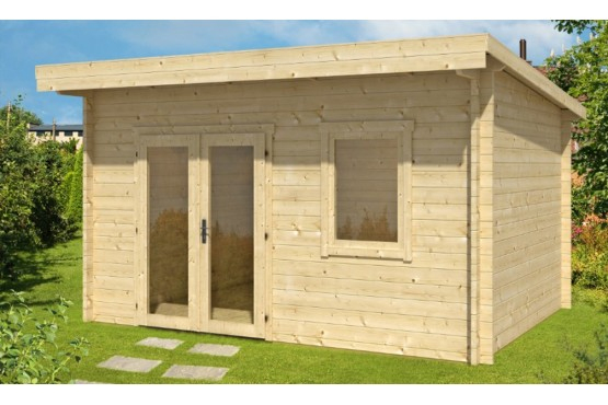 Abri De Jardin 1 Pente 12M2 à Chalet De Jardin 12M2