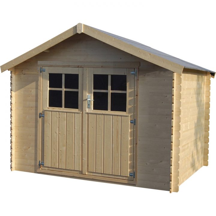 Abri De Jardin 1 Pente 12M2 destiné Chalet De Jardin 12M2