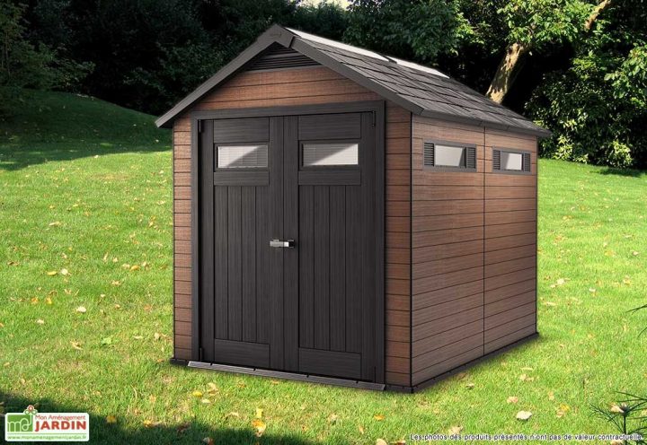 Abri De Jardin 10M2 Resine serapportantà Abri De Jardin 10M2