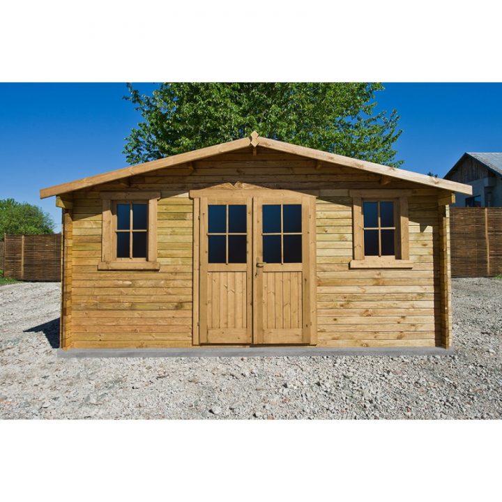 Abri De Jardin 16M² En Bois 40Mm Traité Teinté Marron à Abri De Jardin En Bois Namur Abri De Jardin 16M² En Bois 40Mm Traité Teinté Marron à Abri De Jardin En Bois Namur