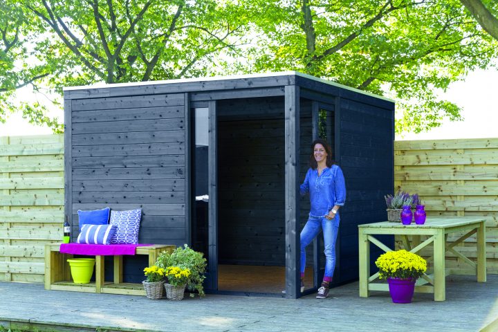 Abri De Jardin 20M2 Toit Plat destiné Chalet De Jardin 20M2