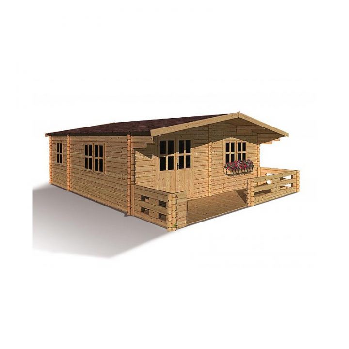 Abri De Jardin 44Mm Semi-Habitable 35,76M² + Plancher destiné Abri De Jardin Habitable Abri De Jardin 44Mm Semi-Habitable 35,76M² + Plancher destiné Abri De Jardin Habitable