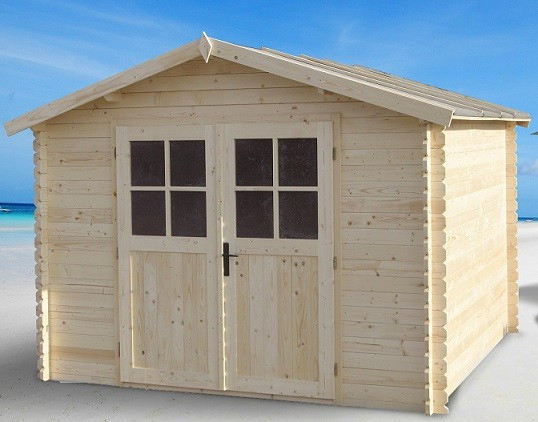 Abri De Jardin 5M2 Cabanes De Jardins Chalet Bois 5M2 encequiconcerne Abri De Jardin En Bois 5M2