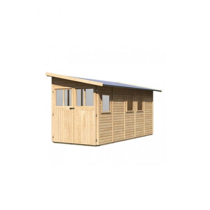 Abri De Jardin Adossé En Bois Brut 8M² Juist 5 + Embase Karibu avec Abri De Jardin Monopente Abri De Jardin Adossé En Bois Brut 8M² Juist 5 + Embase Karibu avec Abri De Jardin Monopente