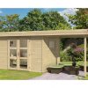 Abri De Jardin Annecy 4 28Mm - 7,3M² Intérieur + 5,2M² encequiconcerne Abris De Jardin Toit Plat