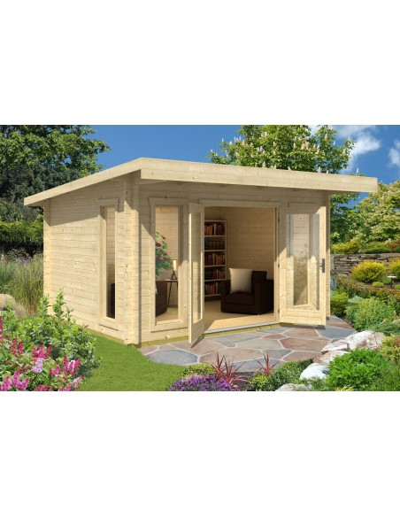 Abri De Jardin Barbados 12.3 M² Avec Plancher - Bois encequiconcerne Abri De Jardin Avec Plancher