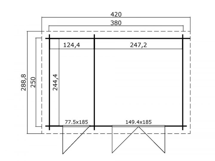 Abri De Jardin Belmont 10M2 – 28 Mm destiné Abri De Jardin 10M2