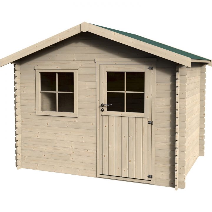 Abri De Jardin Bois 30 Mm encequiconcerne Abri De Jardin Eden 18M2