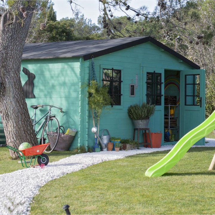 Abri De Jardin Bois Alby, 13.91 M² Ep.34 Mm | Leroy Merlin tout Leroy Merlin Cabane De Jardin Abri De Jardin Bois Alby, 13.91 M² Ep.34 Mm | Leroy Merlin tout Leroy Merlin Cabane De Jardin
