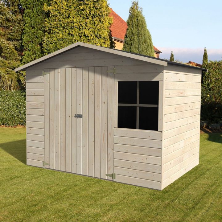 Abri De Jardin Bois Avec Plancher 5.29 M² Ep.12 Mm Loguec pour Abrie De Jardin Abri De Jardin Bois Avec Plancher 5.29 M² Ep.12 Mm Loguec pour Abrie De Jardin