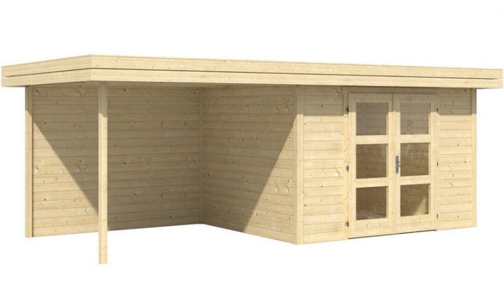 Abri De Jardin Bois Chatel 5 / 13.40M² – Soldes Abri De pour Abris De Jardin Auchan