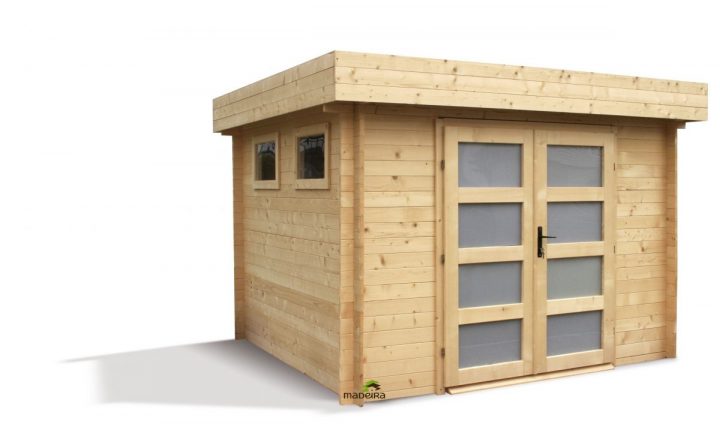 Abri De Jardin Bois Kivik 28 Mm – 7,99 M² – Madeira Pour pour Abris De Jardin En Bois Pas Cher