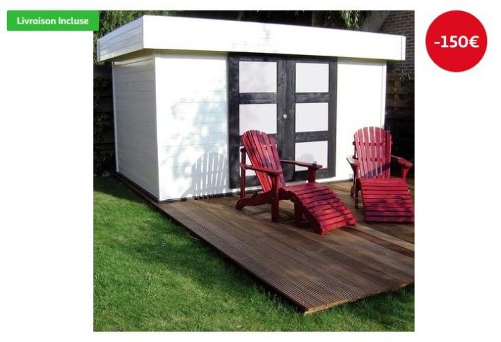 Abri De Jardin Bois Malmo2 11,38M² Pas Cher – Abri De tout Abris De Jardin Auchan