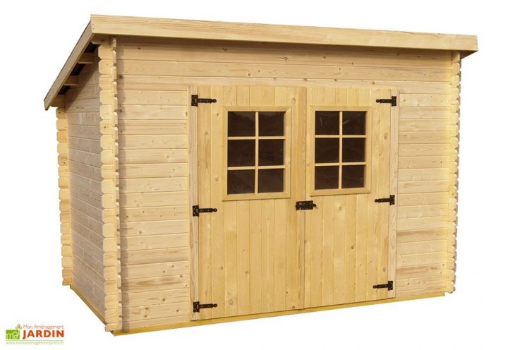 Abri De Jardin Bois Toit Monopente dedans Abri Jardin Monopente