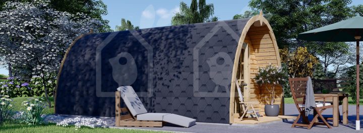 Abri De Jardin Bretagne (28 Mm), 3X6 M, 18 M² avec Abri De Jardin 2X3