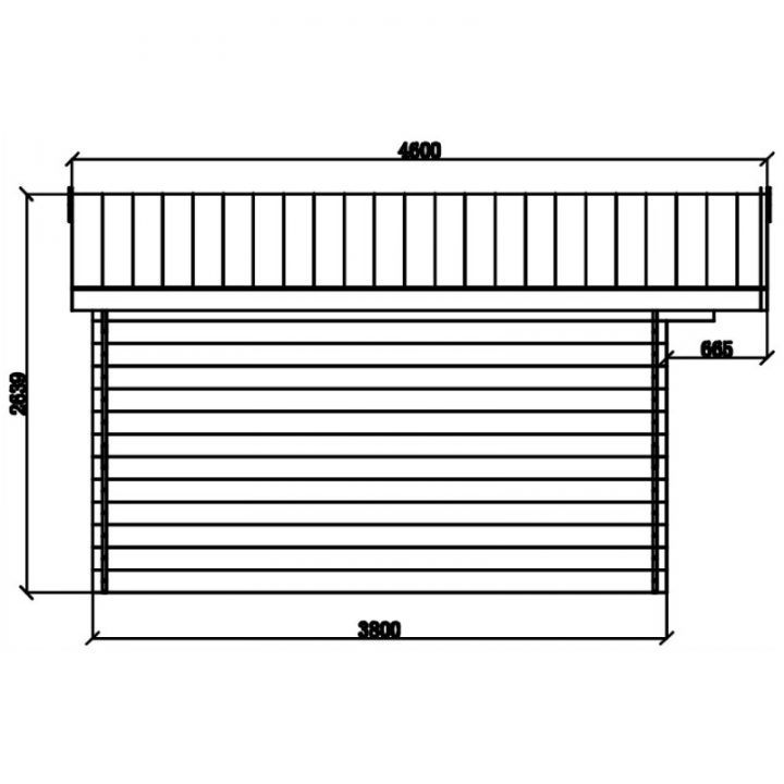 Abri De Jardin Composite Aspect Bois 14,44M² Porte Alu tout Abri De Jardin Composite