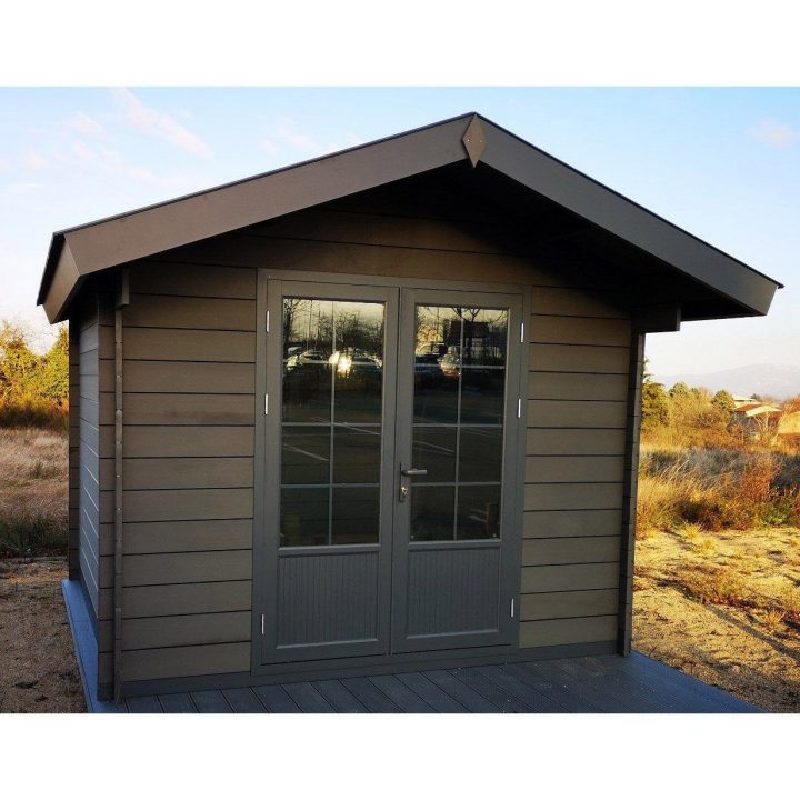 Abri De Jardin Composite Green Outside Tignes 3X3 Ep.28 Mm à Abri De Jardin Composite